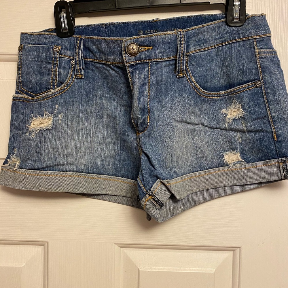 Never worn BCBG jean shorts